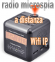 Radio spia con mini telecamera Wifi IP